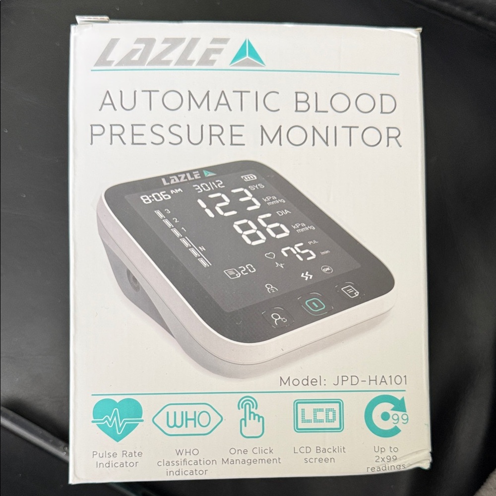 Automatic Blood Pressure Monitor with Arm Cuff